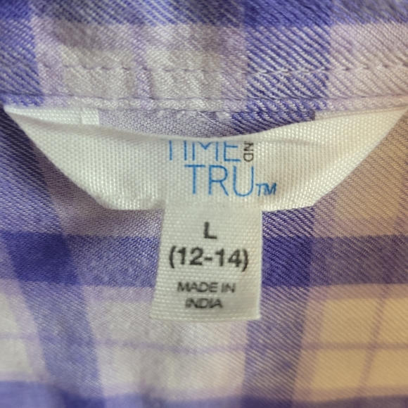 Time and tru plaid shirt - Picture 2 of 7